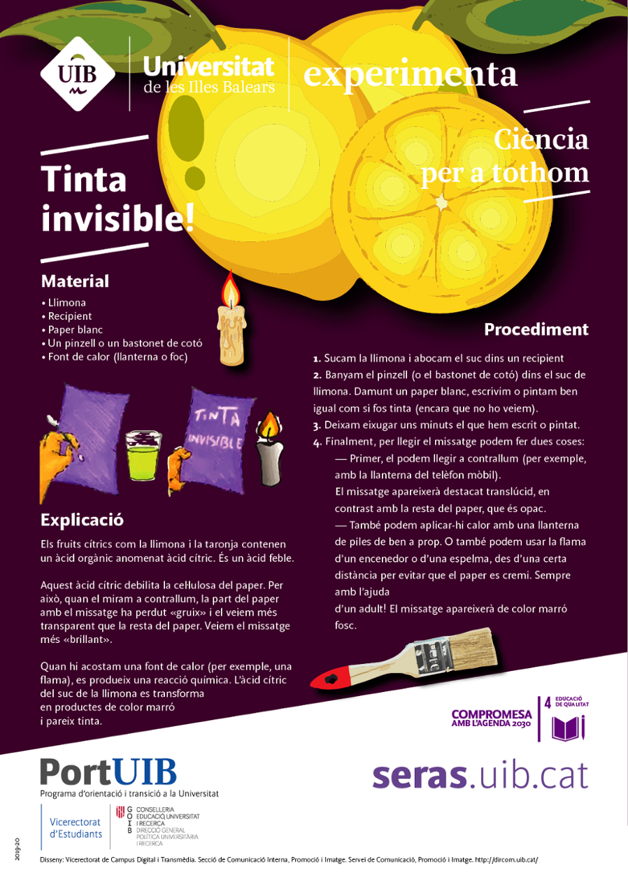 Tinta invisible!