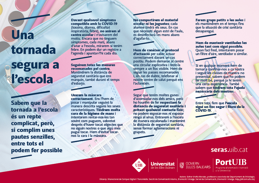 Una tornada segura a l’escola