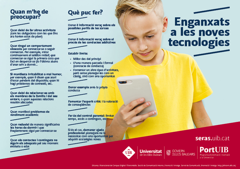 Enganxats a les noves tecnologies