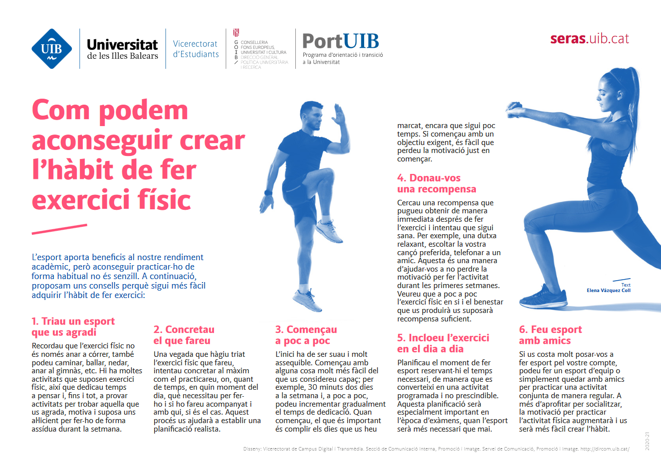 Com podem aconseguir crear l'hàbit de fer exercici físic