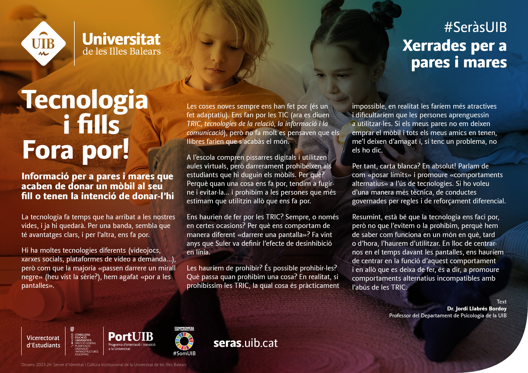  La tecnologia i els fills