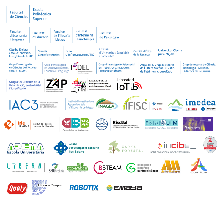 logos Ciència tothom 2025 uib